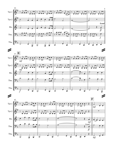 Ein Prosit (for Brass Quintet) image number null