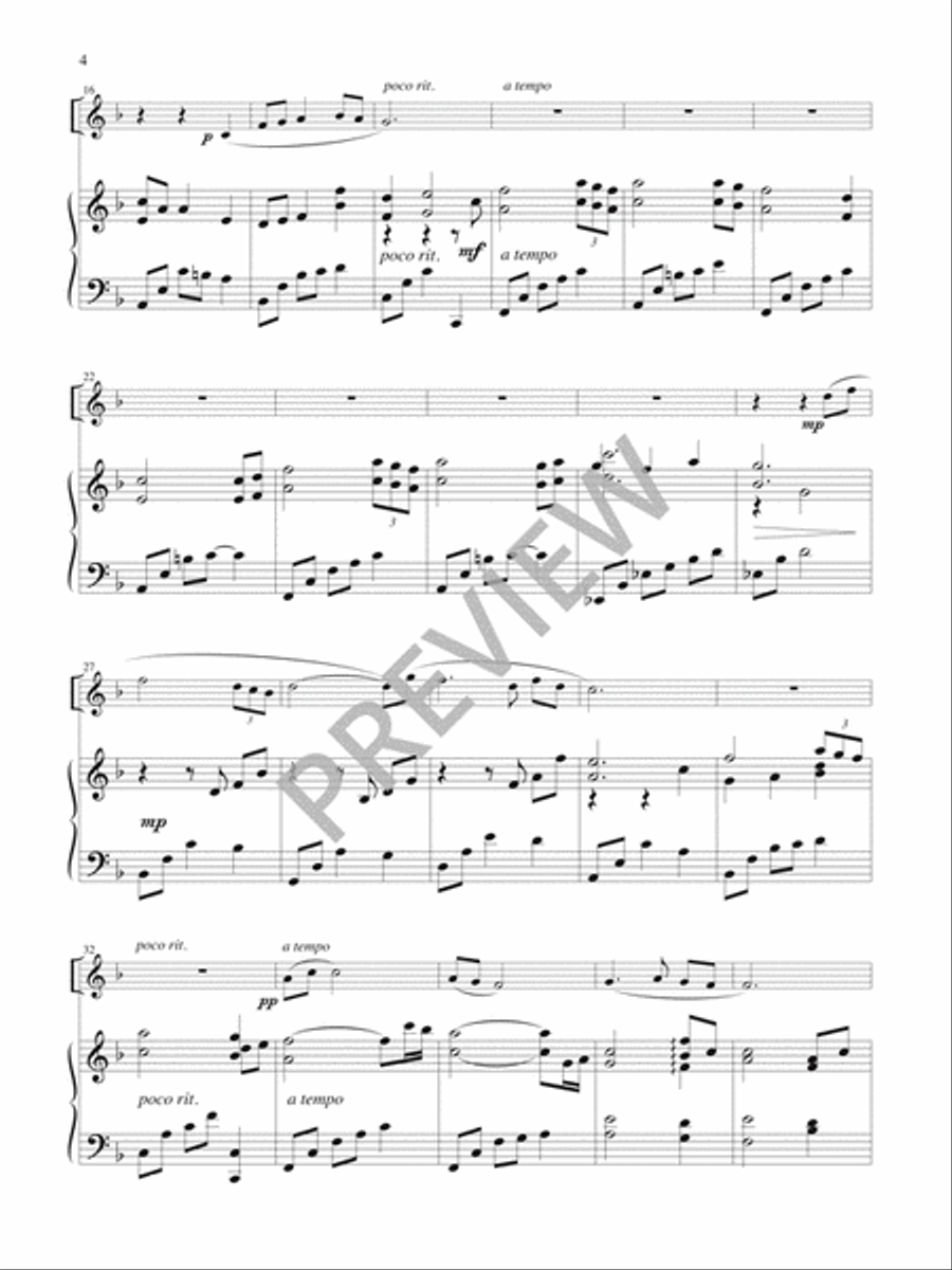 The Peace of Christ The Peace of Christ Piano scores gallery preview page 6