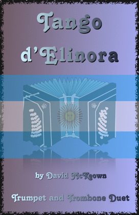 Book cover for Tango d'Elinora, for Trumpet and Trombone Duet