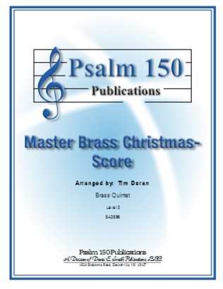Master Brass Christmas Score
