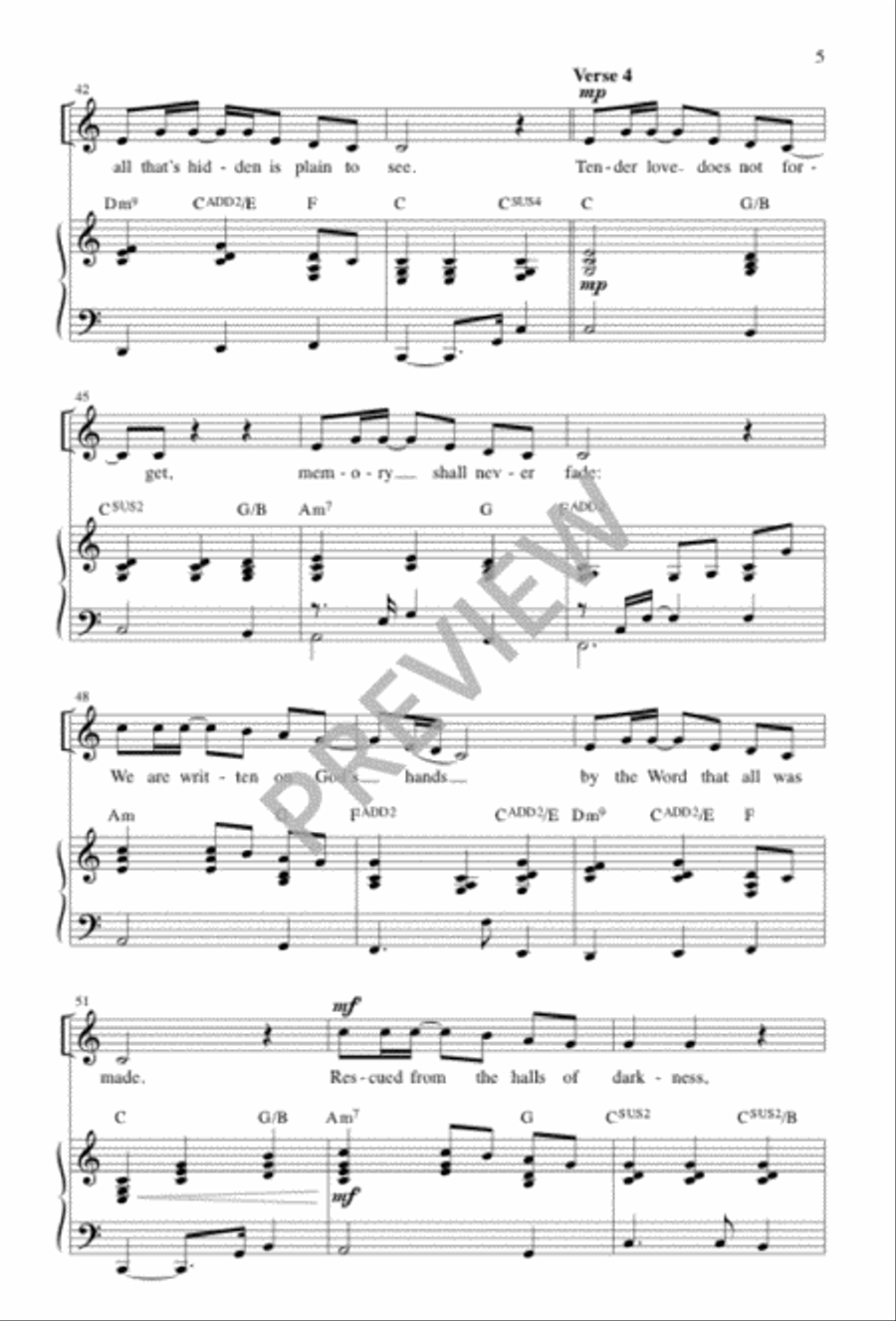 Awoken Unison Choir scores gallery preview page 5