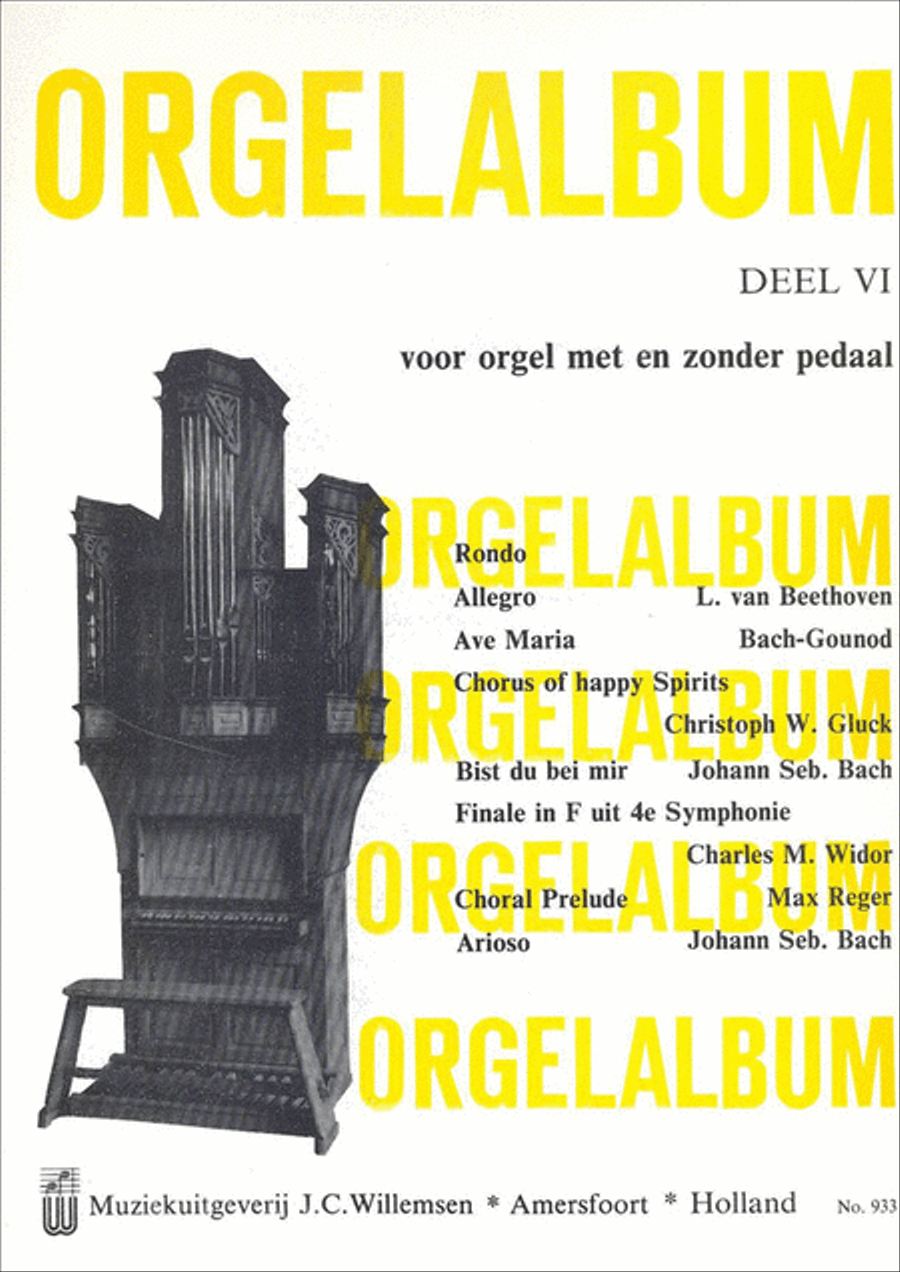Orgelalbum 6 Organ scores gallery preview page 1