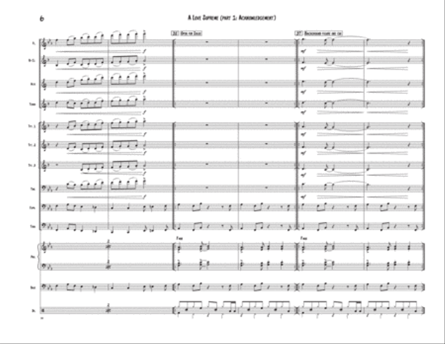 A Love Supreme Clarinet scores gallery preview page 6