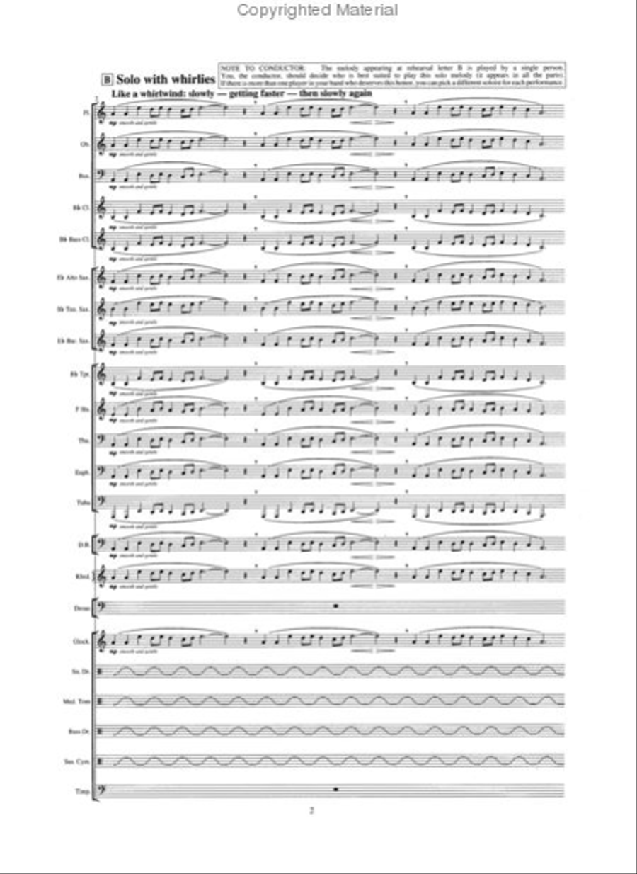 Whirlwind Whirlwind Concert Band scores gallery preview page 3