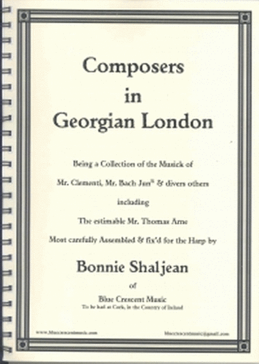 Composers In Georgian London