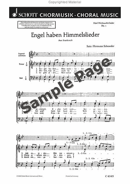 Schroeder H Engel Haben Himmelslieder (ep)