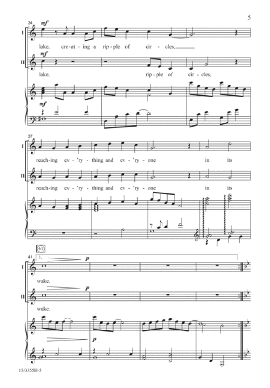 Ripple of Kindness Ripple of Kindness 2-Part scores gallery preview page 5
