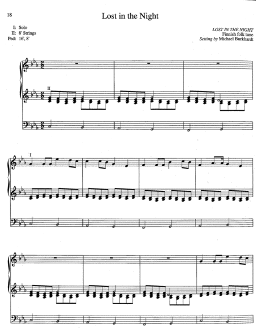 Seven Hymn Improvisations and Free Accompaniments, Set 2 Organ scores gallery preview page 6