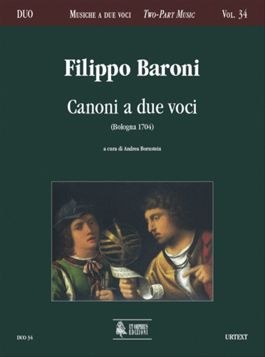 Canoni a due voci (Bologna 1704) Score scores gallery preview page 1
