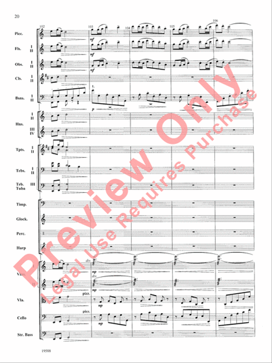 Camp Meeting Full Orchestra scores gallery preview page 21