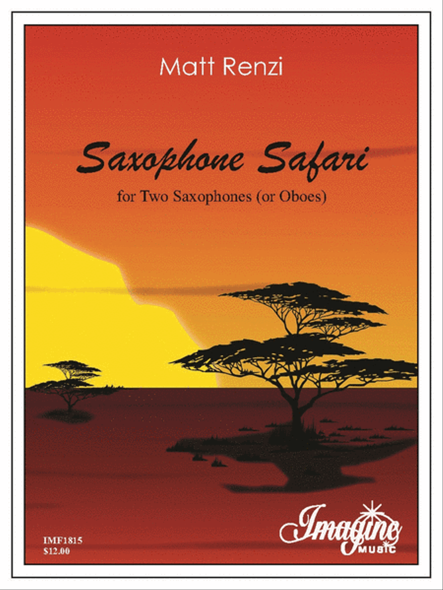 Saxophone Safari Oboe scores gallery preview page 1