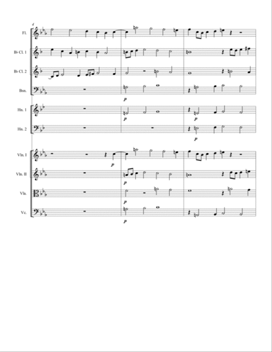 Kyrie, Gott heiliger Geist BWV 671 - AWV 9 Chamber Orchestra scores gallery preview page 4