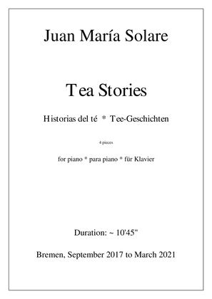 Book cover for Tea Stories [piano 4 hands]