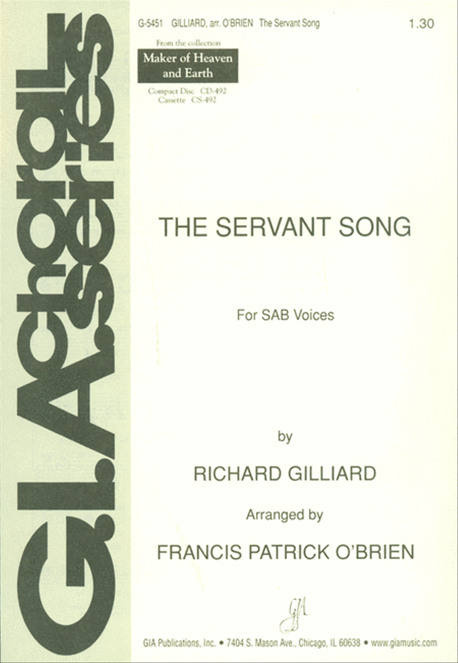 The Servant Song SAT scores gallery preview page 1