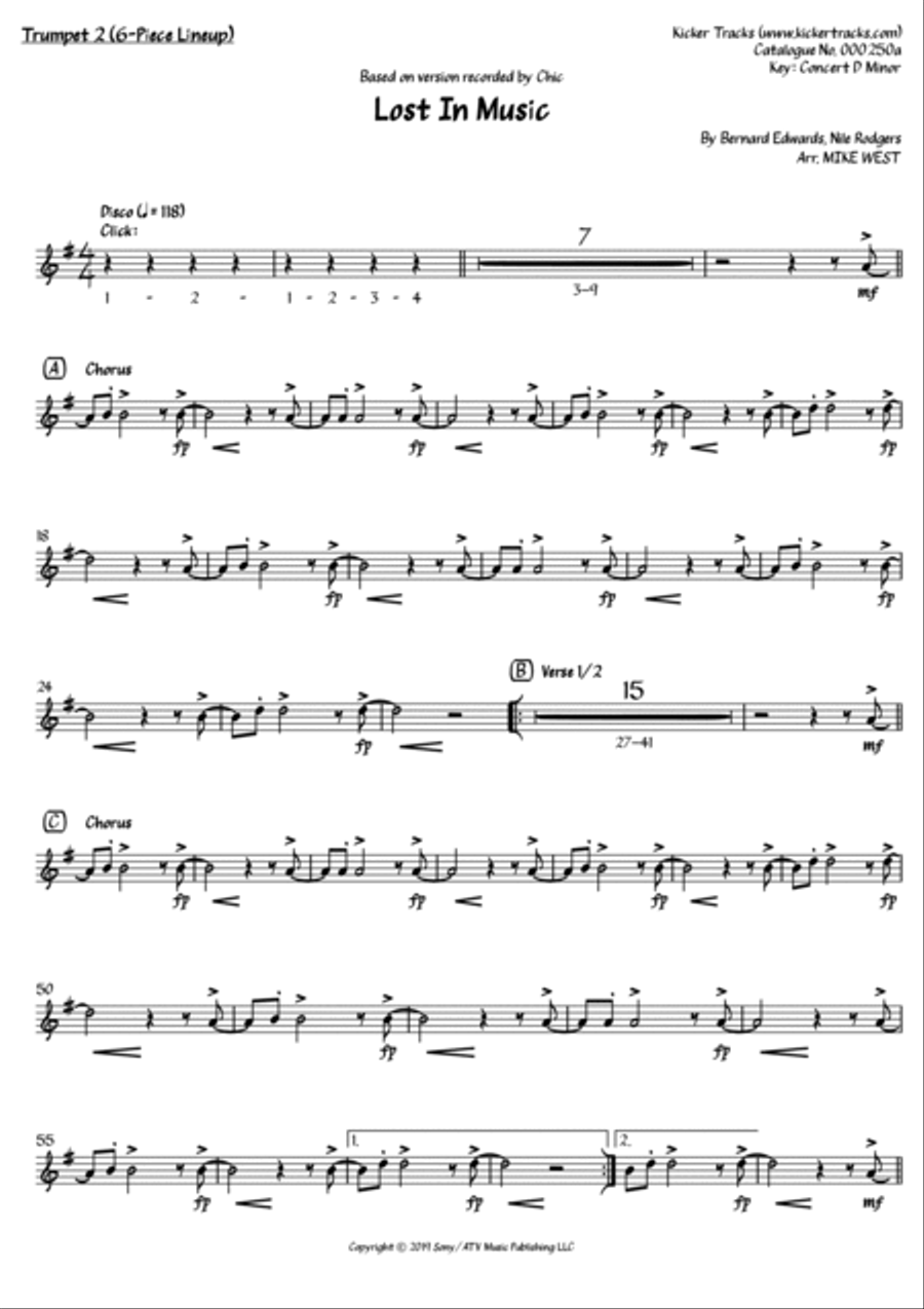 Lost In Music Small Ensemble scores gallery preview page 5