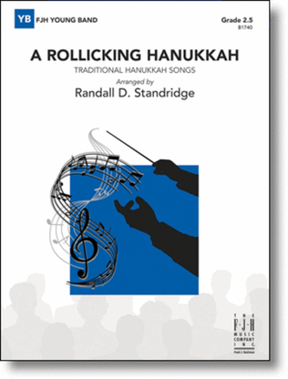 Book cover for A Rollicking Hanukkah