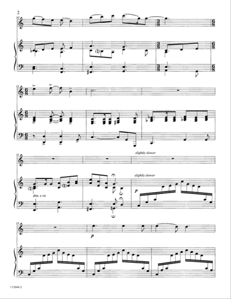 Great Is Thy Faithfulness - Flute Flute Solo scores gallery preview page 2