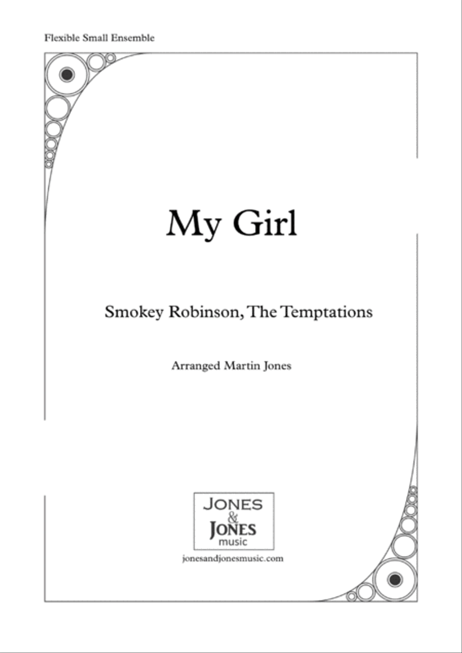 My Girl Large Ensemble scores gallery preview page 1