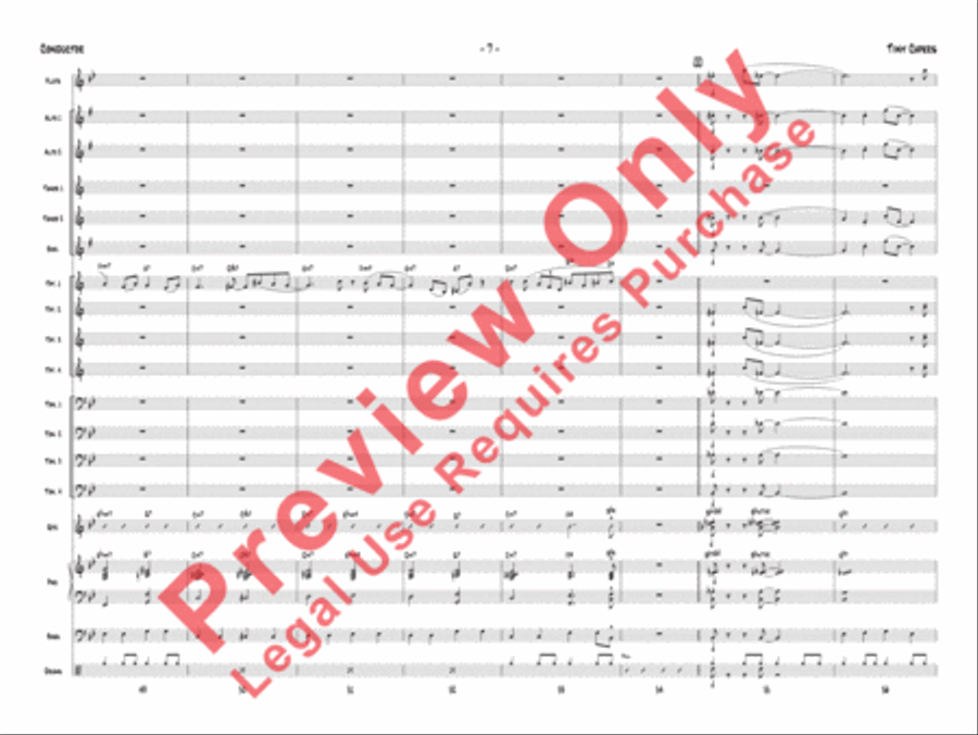 Tiny Capers Tiny Capers Jazz Ensemble scores gallery preview page 10