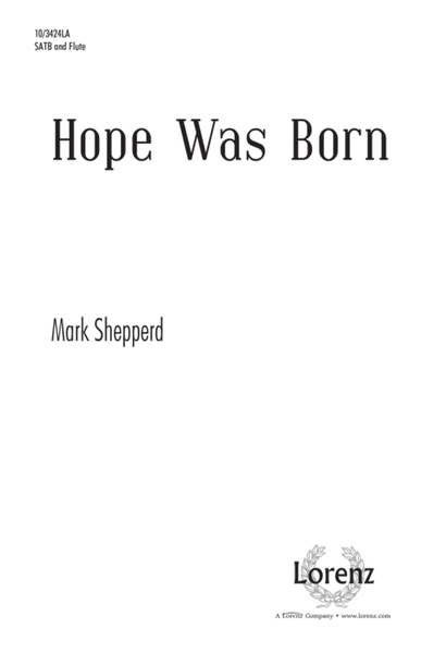 Hope Was Born