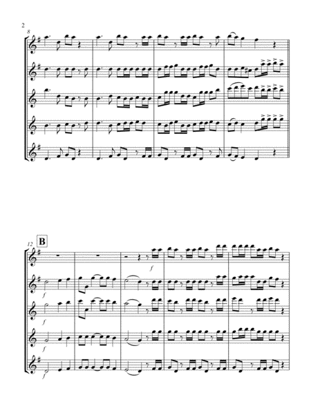 Hallelujah (from "Messiah") (Bb) (Saxophone Quintet - 2 Alto, 2 Tenor, 1 Bari)