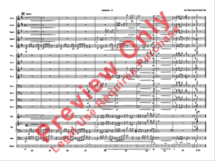 We Three Kings of Orient Are Jazz Ensemble scores gallery preview page 16