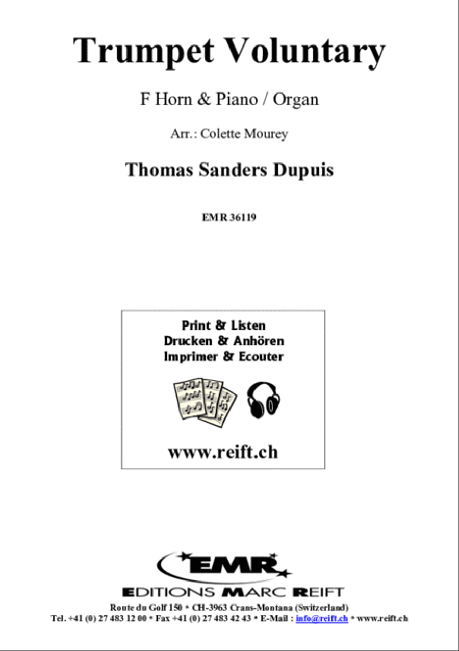 Trumpet Voluntary Trumpet Voluntary Horn scores gallery preview page 2