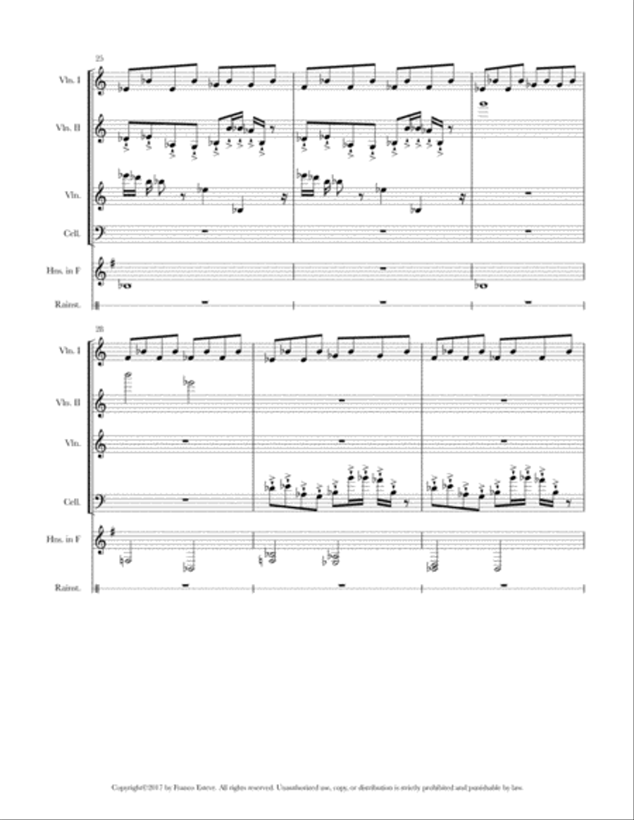 The Wait Chamber Orchestra scores gallery preview page 5