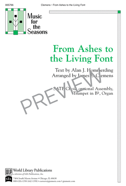 From Ashes to the Living Font image number null