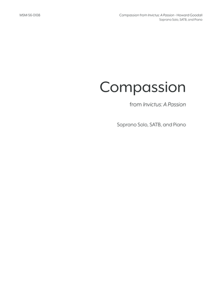 Compassion from Invictus: A Passion (Downloadable)