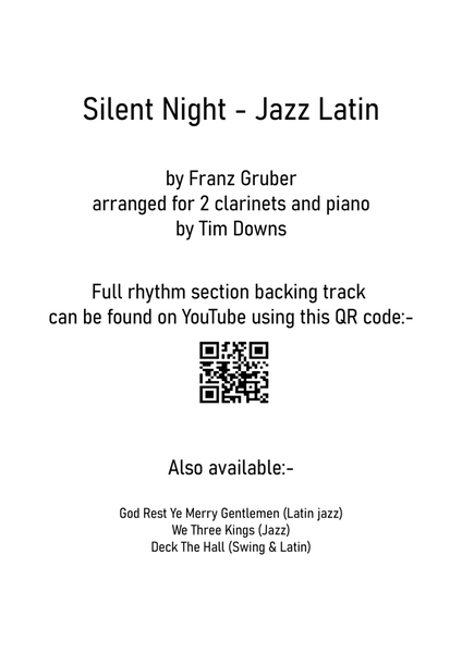 Silent Night - Latin Jazz image number null