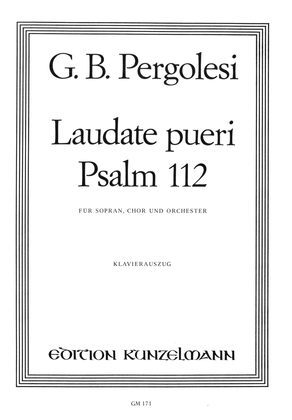 Book cover for Laudate pueri (Psalm 112)