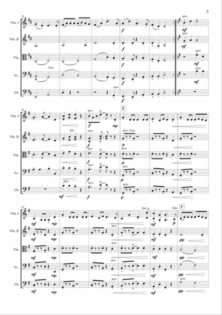 Beidh Aonach Amárach String Orchestra scores gallery preview page 3
