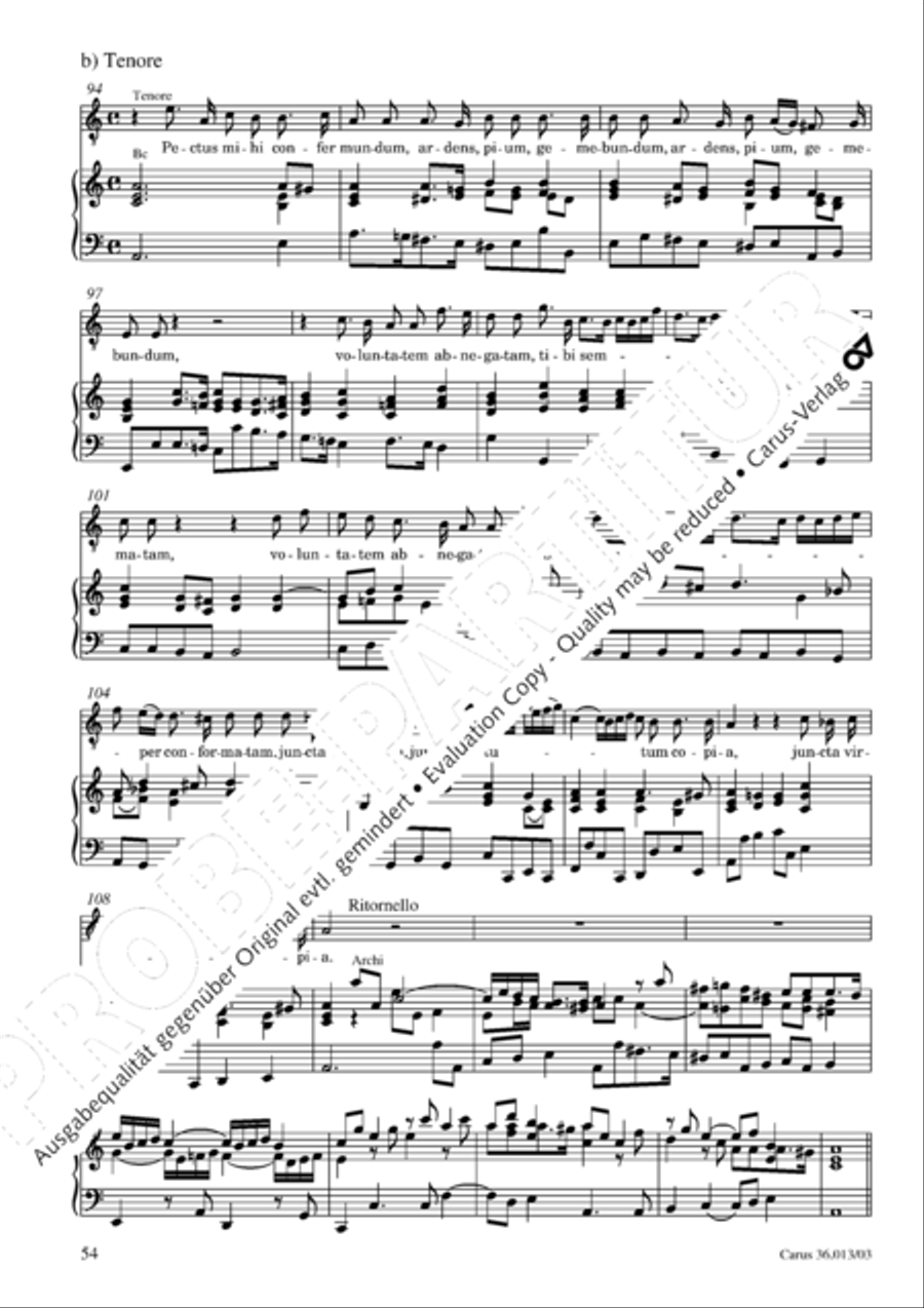 Membra Jesu nostri SSATB scores gallery preview page 55