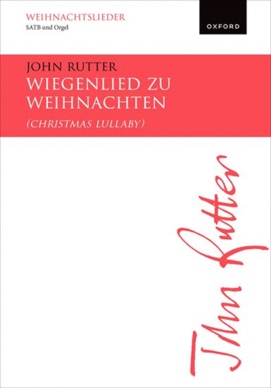 Wiegenlied zu Weihnachten (Christmas Lullaby) 4-Part scores gallery preview page 1