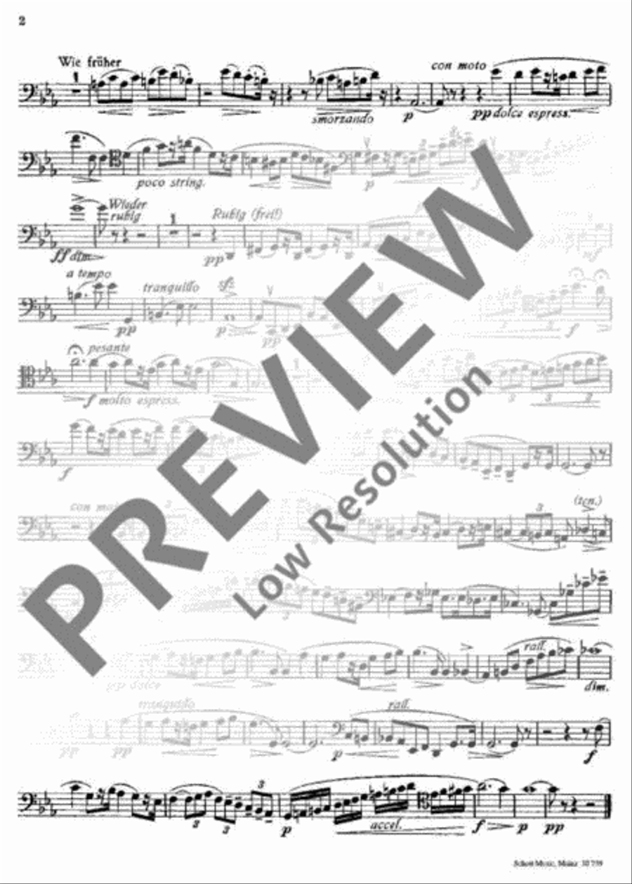 Ode Ode Bassoon Solo scores gallery preview page 13
