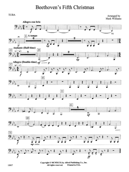 Beethoven's Fifth Christmas: Tuba