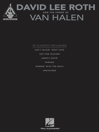 Book cover for David Lee Roth and the Songs of Van Halen