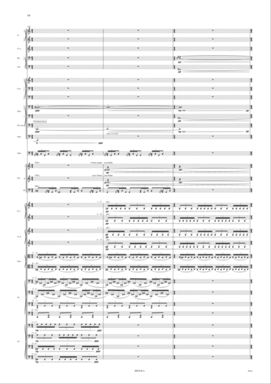 Le Cypres Blanc Le Cypres Blanc Orchestra scores gallery preview page 13