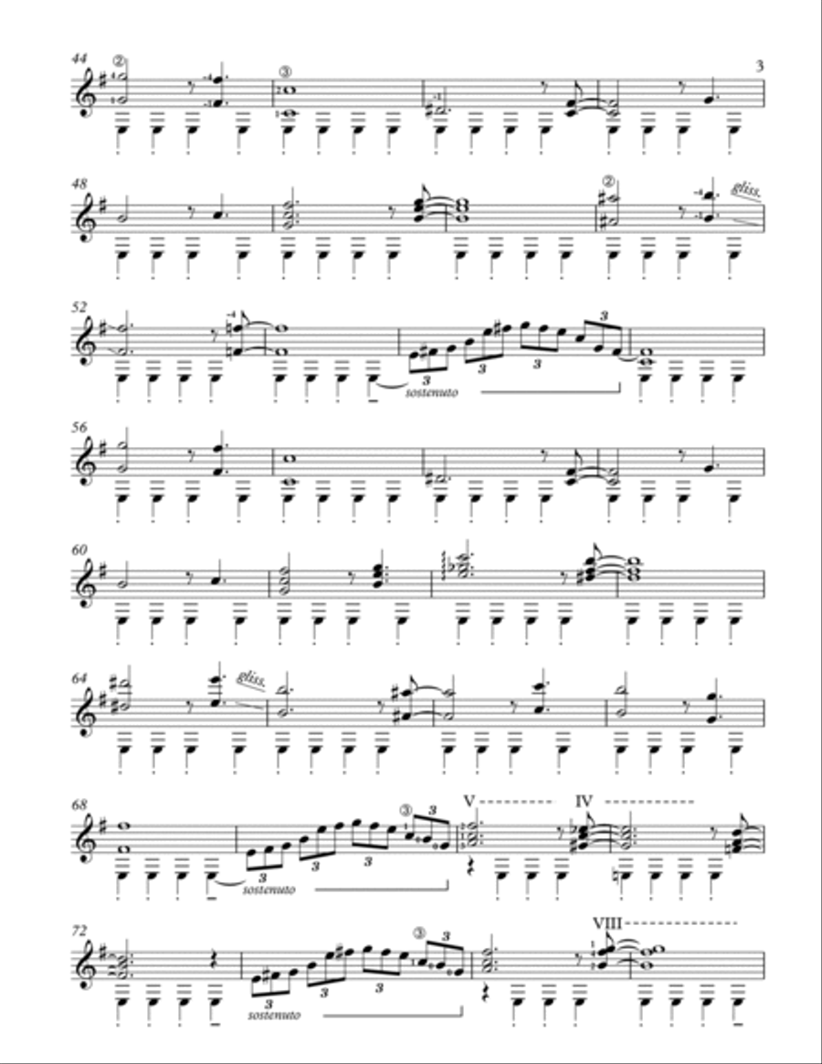 Aeons and The Demiurge Acoustic Guitar scores gallery preview page 3