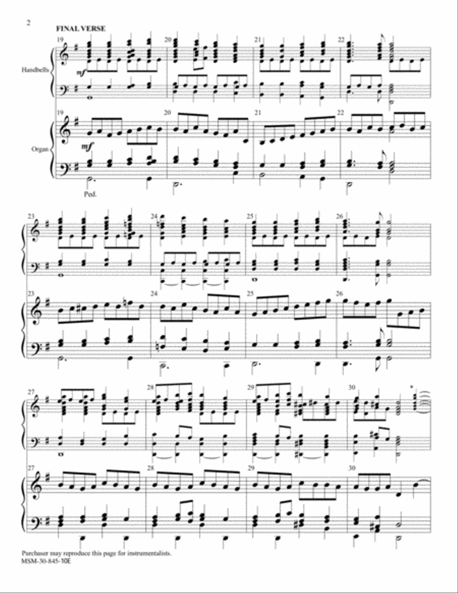 Hymn to Joy Choir scores gallery preview page 2