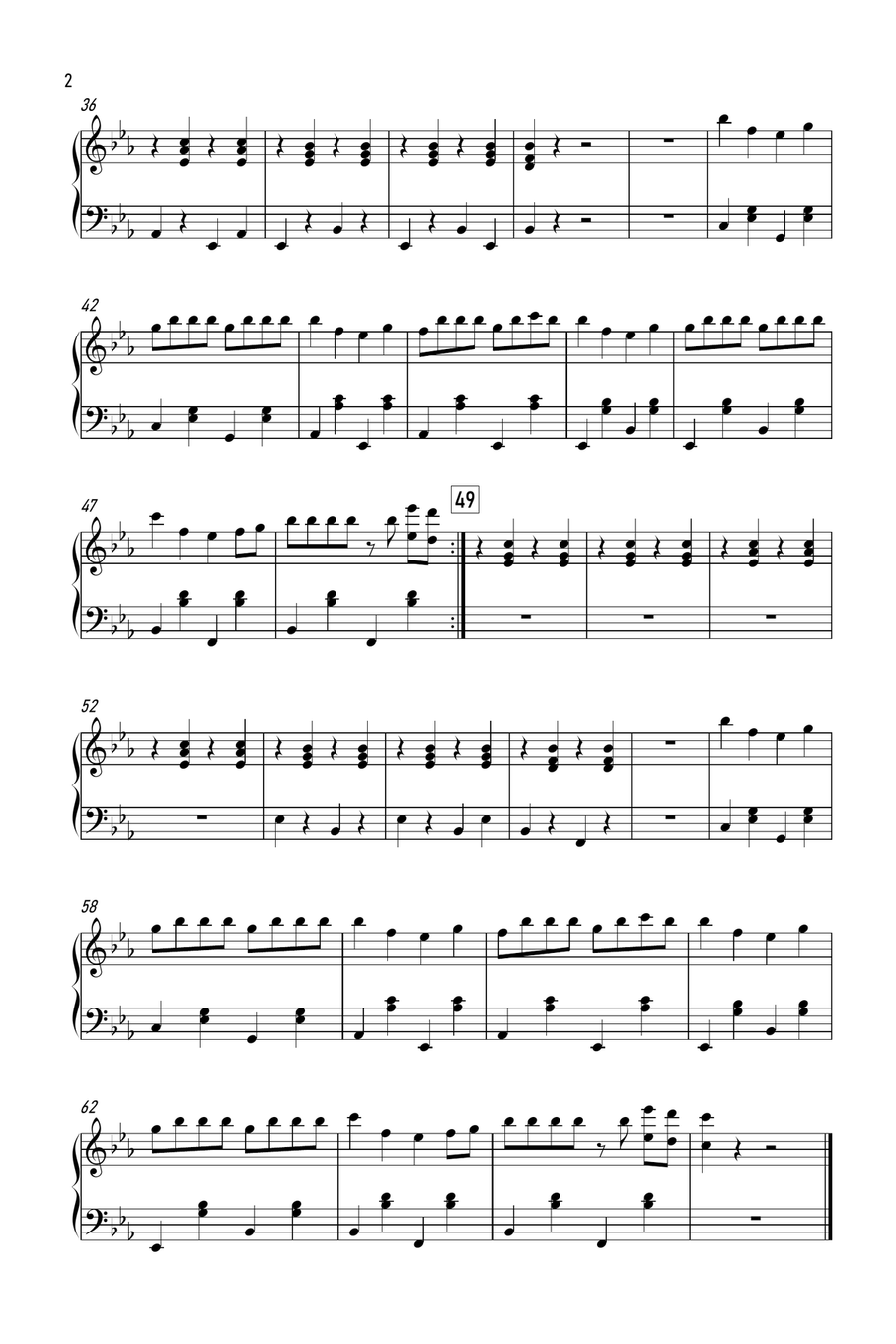 Savage Love Tenor Saxophone scores gallery preview page 4