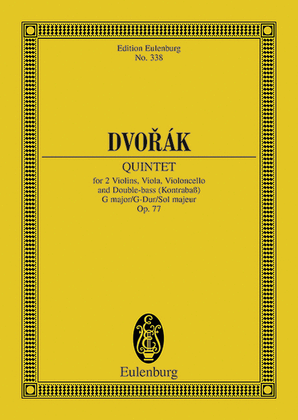 Book cover for String Quintet G major