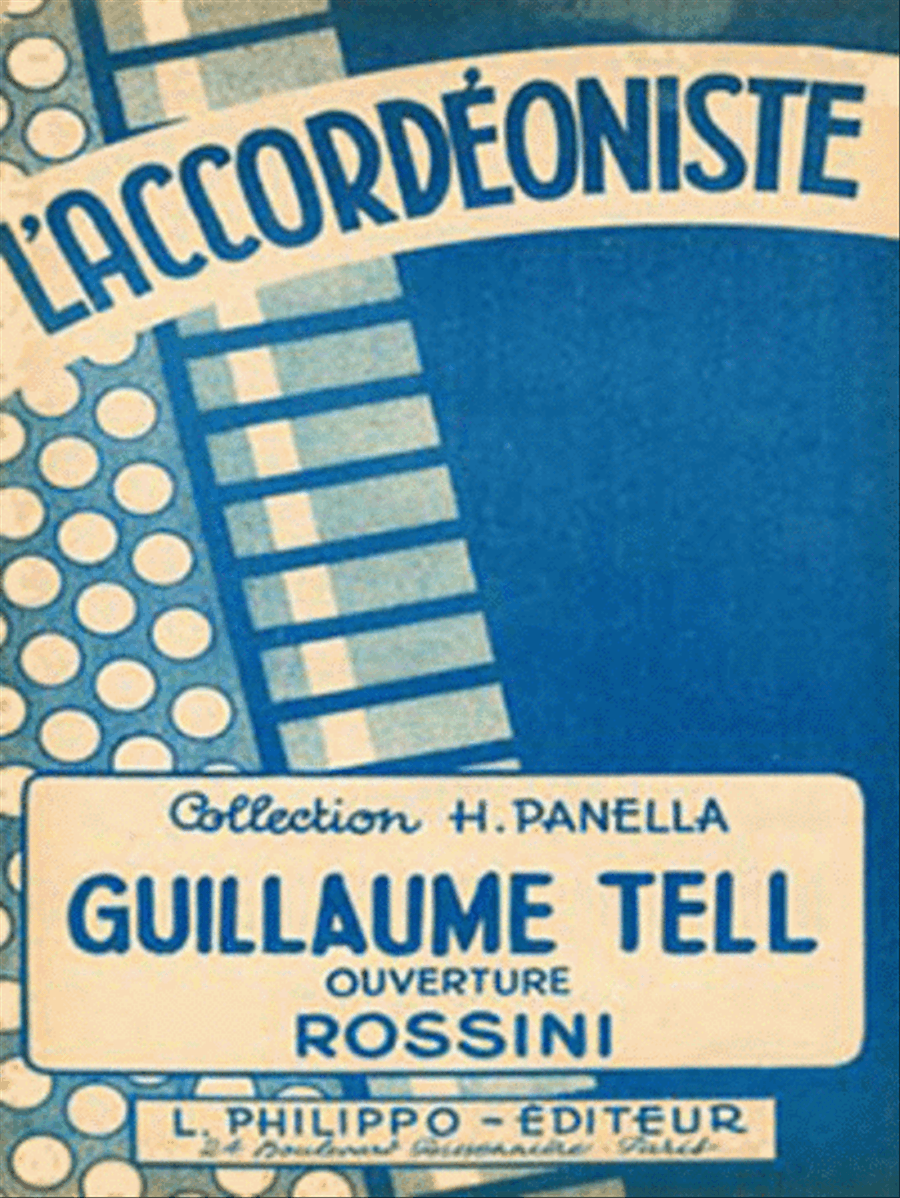 Guillaume Tell - Ouverture Accordion scores gallery preview page 1