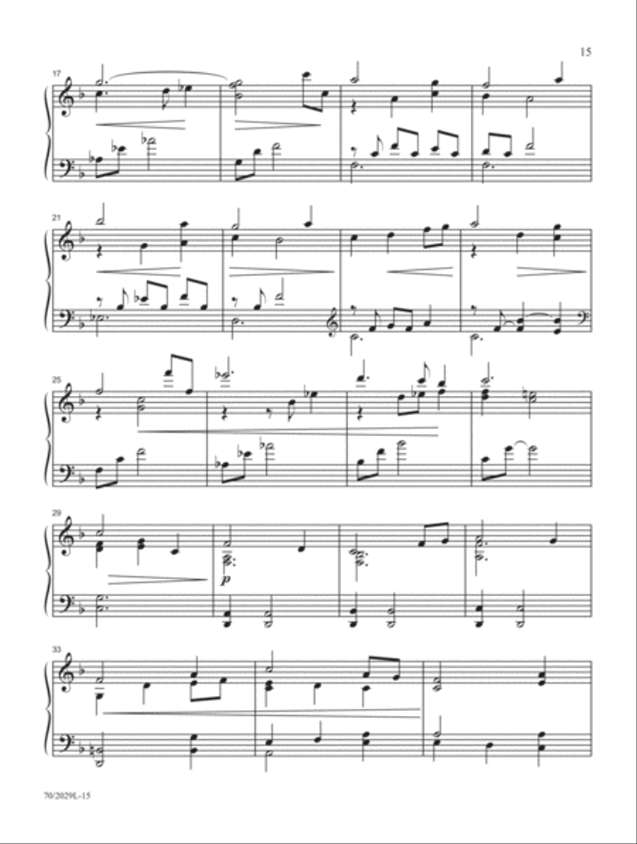 Wounded for Me Piano Solo scores gallery preview page 8