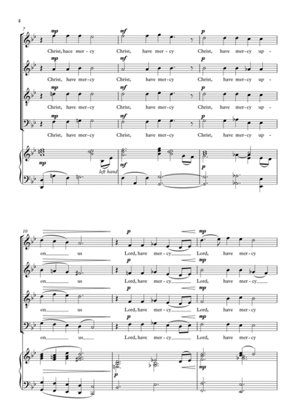 English Mass (Communion Service) - SATB and Organ image number null