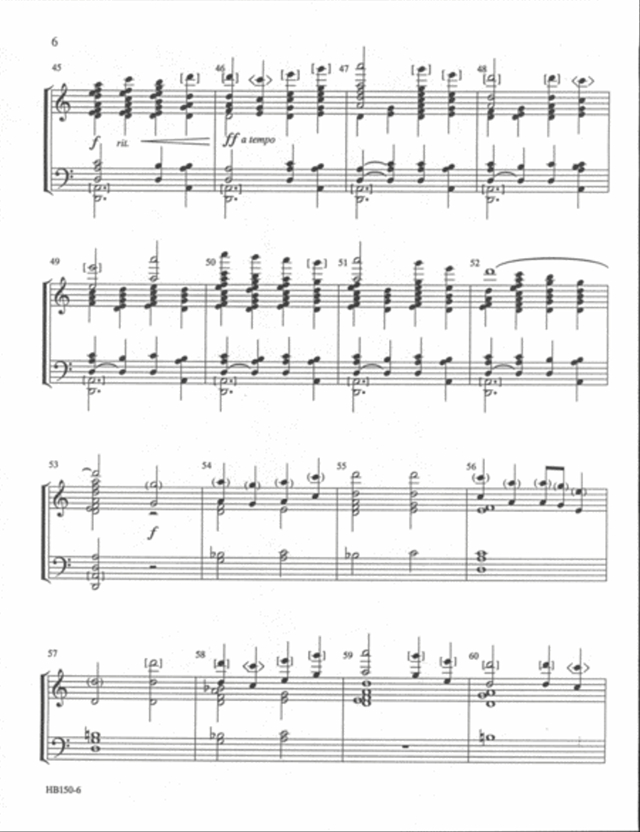What Wondrous Love Is This - Larson 5-Octaves scores gallery preview page 5