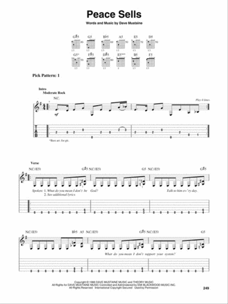 VH1's 100 Greatest Hard Rock Songs Guitar Tablature scores gallery preview page 11