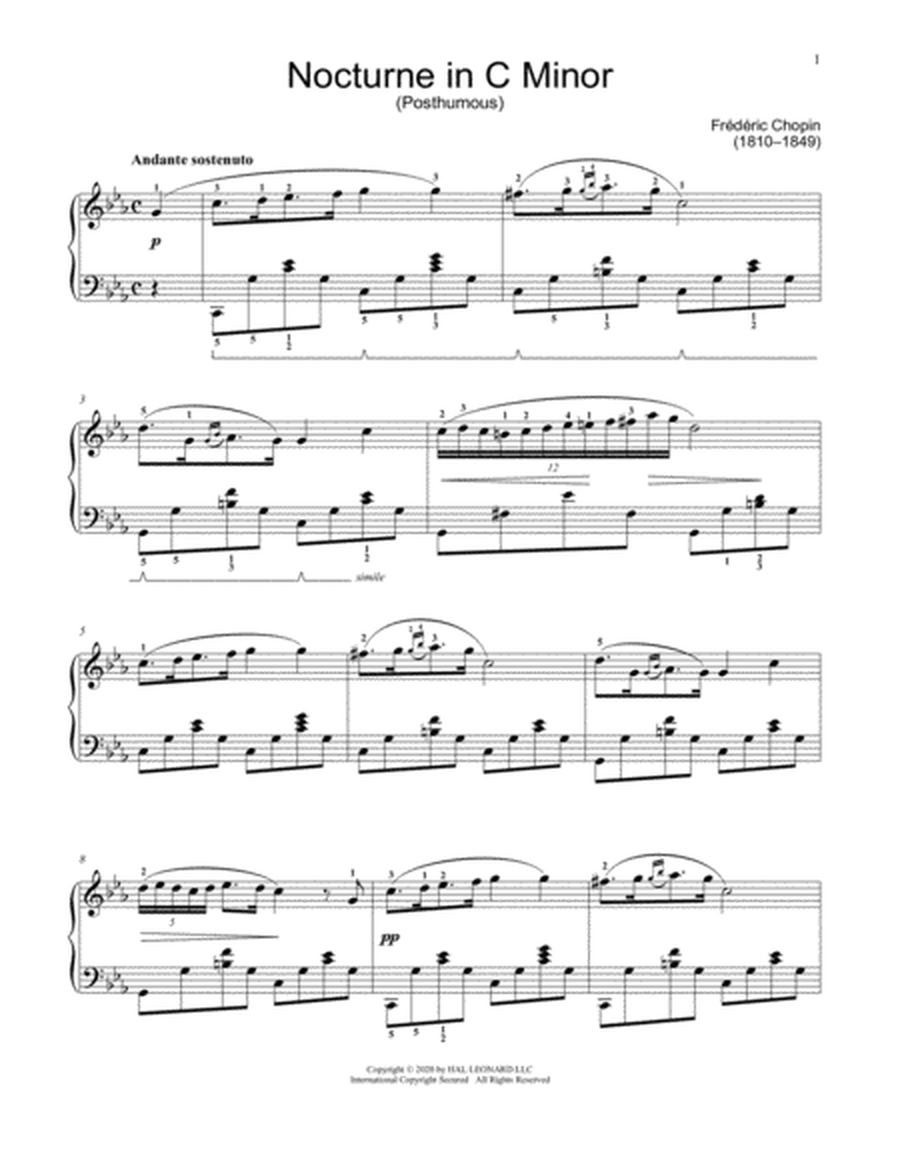 Nocturne In C Minor, KK. IVB, No. 8