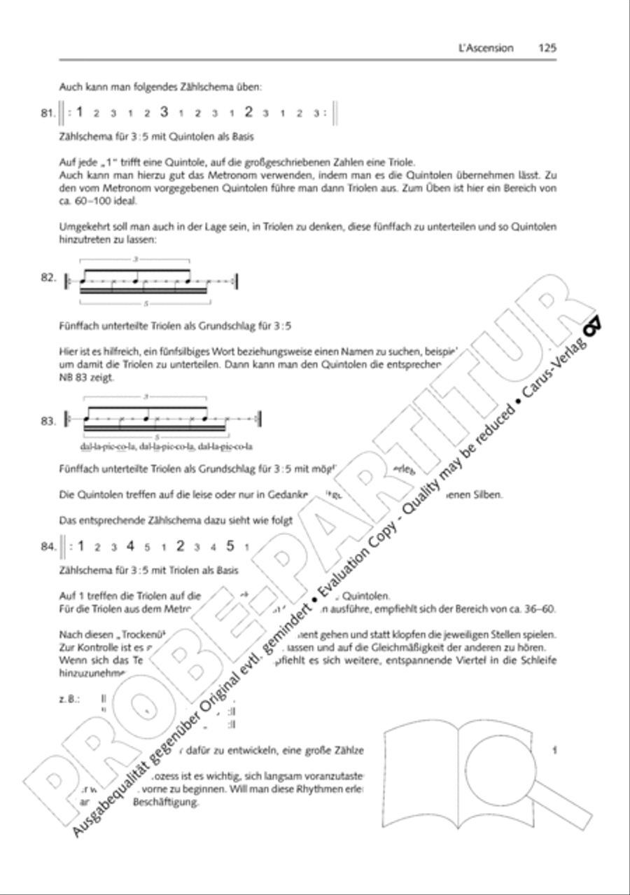 Orgelschule zur historischen Auffuhrungspraxis Organ Solo scores gallery preview page 126